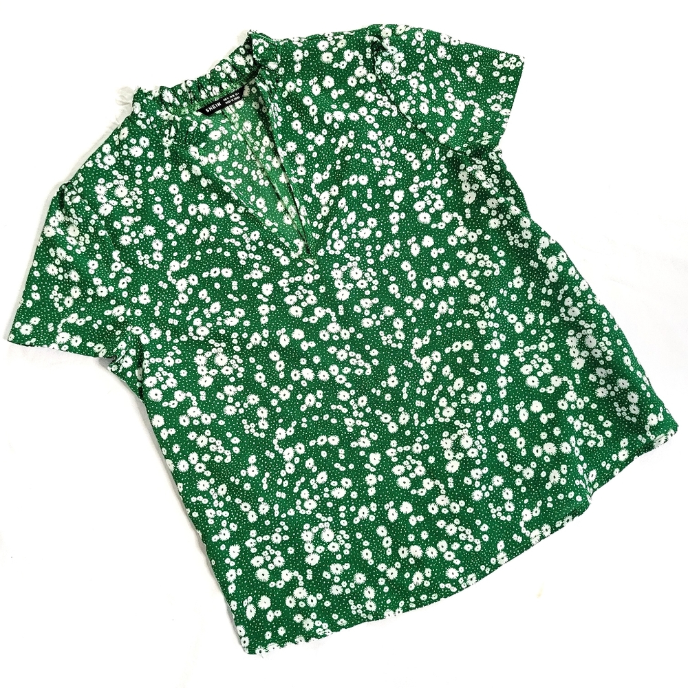 Shein Floral Blouse